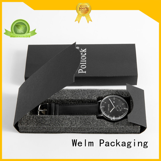 Welm jewellery small cardboard jewelry gift boxes with red vinyl sticker for dried fruit 1