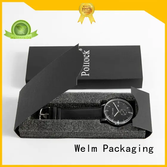 Welm jewellery small cardboard jewelry gift boxes with red vinyl sticker for dried fruit 1