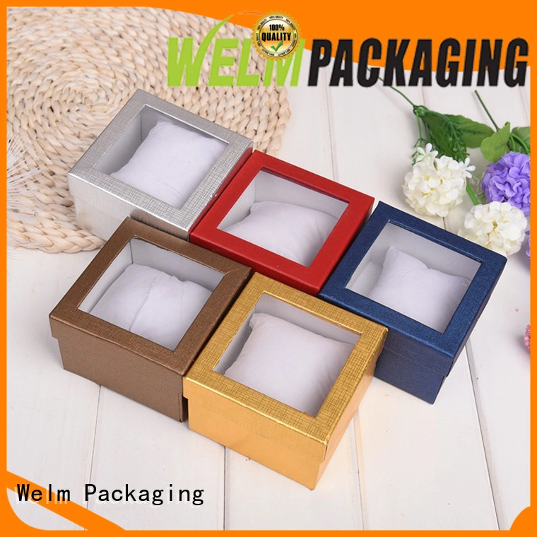 Welm folding clear jewelry packaging company for food 1
