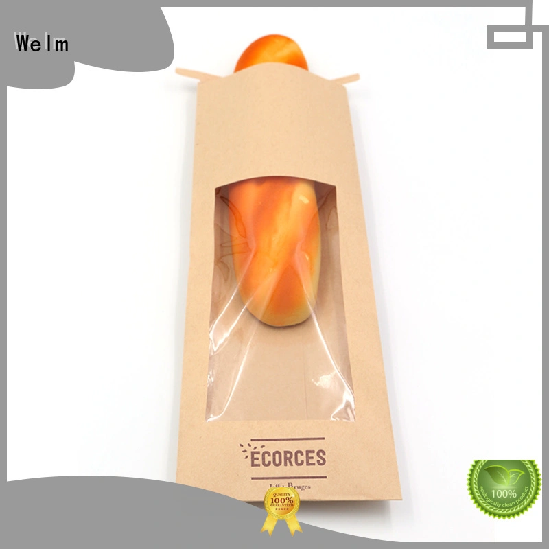 Welm logo colored paper lunch bags supply for sale 1