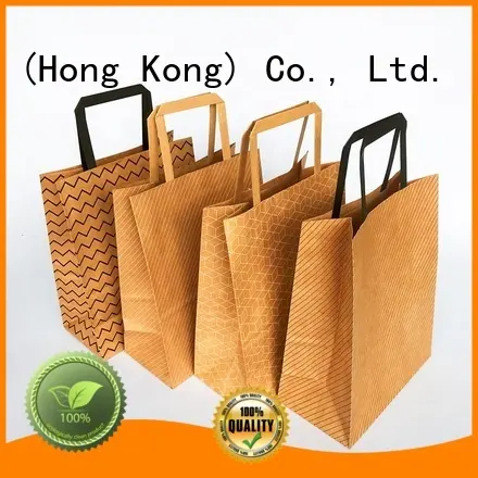 Welm shopping discount paper shopping bags with gold logo print for sale 1