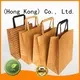 Welm shopping discount paper shopping bags with gold logo print for sale 1