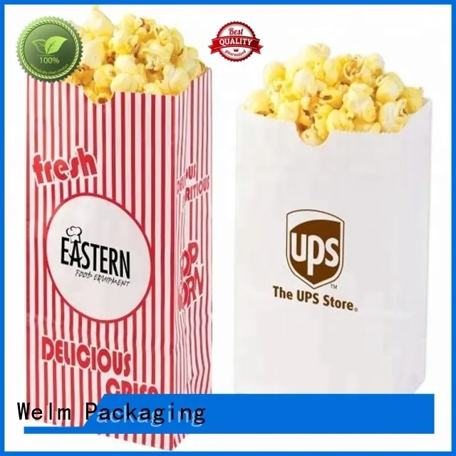 greaseproof mini brown paper sacks gold with gold logo print for shopping 1