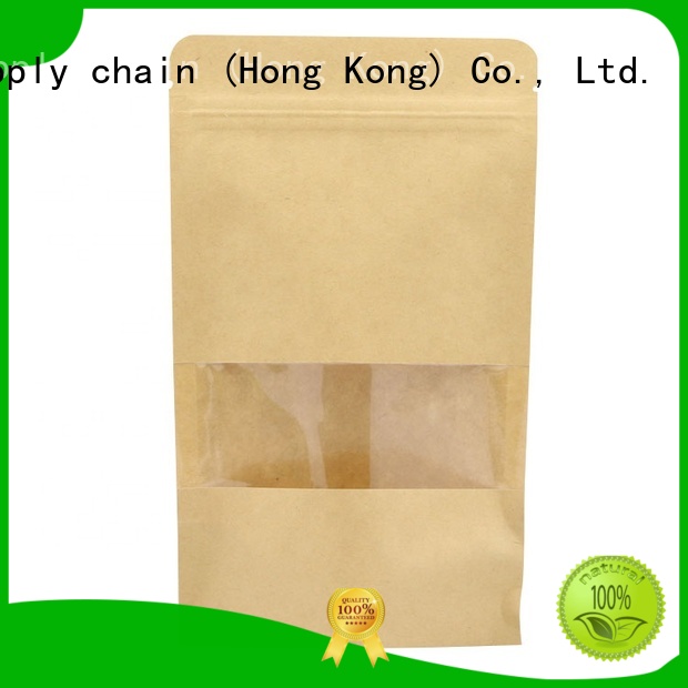Welm stone small brown paper bags no handles logo for shopping 1