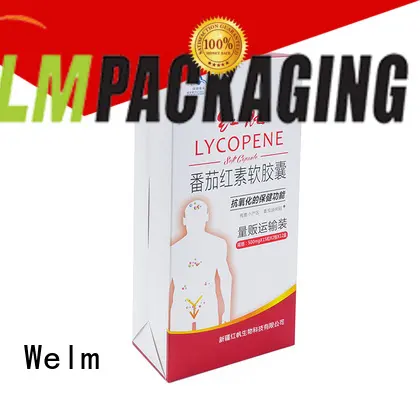 Welm lmedicine pharmaceutical box packaging supplier for blood glucose test strips 1