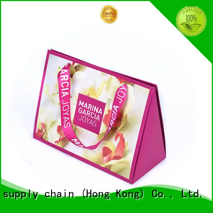 Welm brown the paper bag company with die cut handle for shopping 1