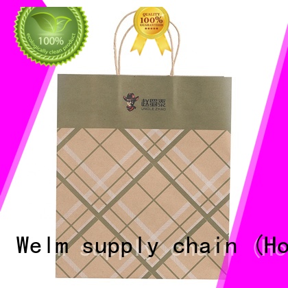 Welm handle cheap paper lunch bags suppliers for sale 1