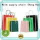 customized kraft paper gift bags with handles ziplock for business for shopping 1