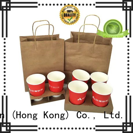 Welm design brown paper packets for business for shopping 1