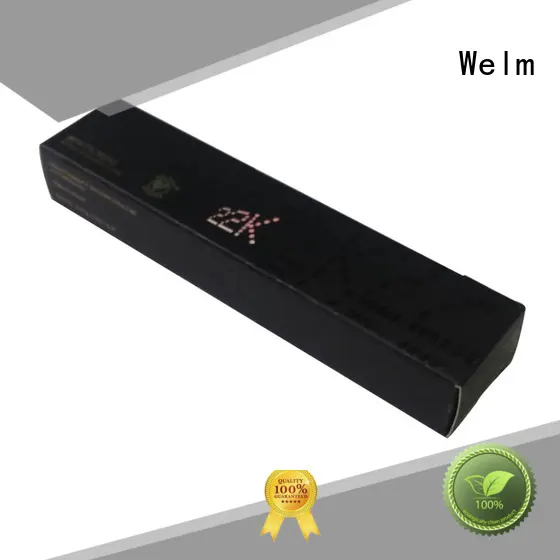 Welm customized cake box packaging manufacturer for lip stick 1