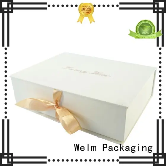 Welm paper box packaging closure for sale 1