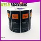 Welm red personalised business stickers for business for gifts 1