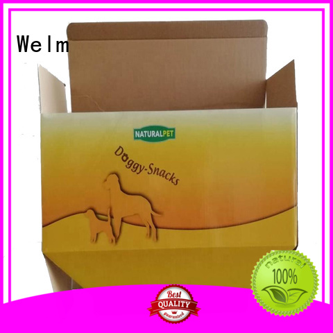 new cardboard box packaging dessert for business for pet food 1