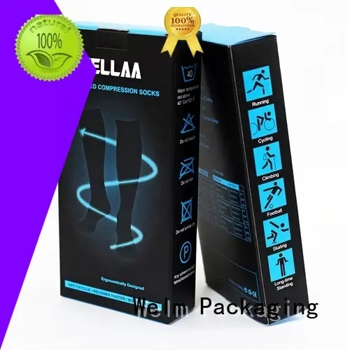 Welm wholesale blue box pharmaceutical packaging supply for facial cosmetic 1