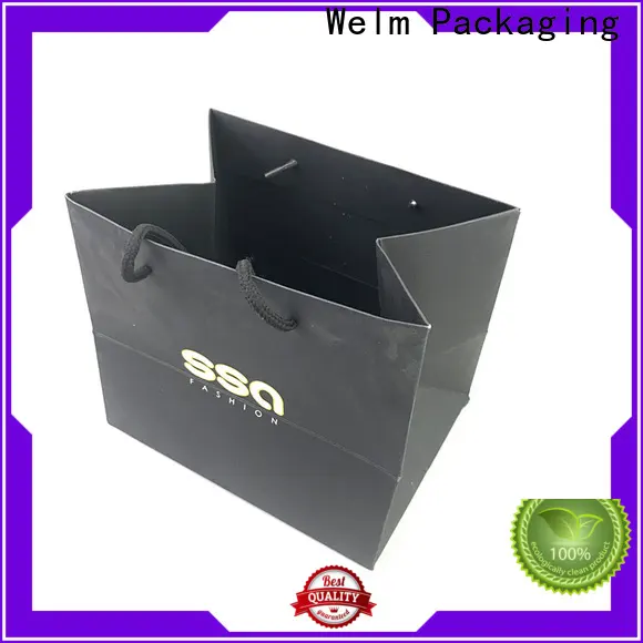 popcorn small colored paper bags cut with gold logo print for gift shopping 1