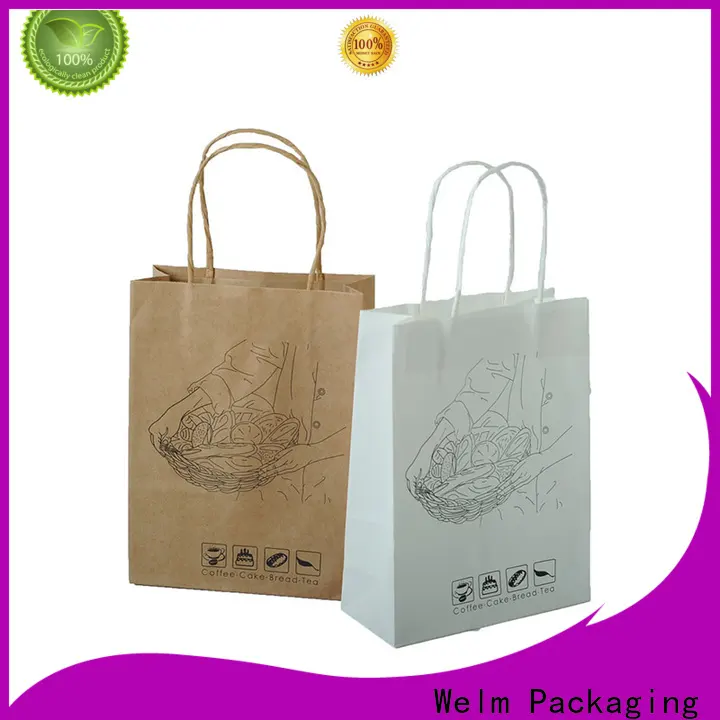 Welm ziplock plain brown paper bags suppliers for sale 1