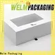 Welm gift custom packaging with red vinyl sticker for food 1