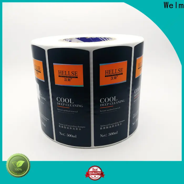 Welm laminated packaging stickers manufacturer for gifts 1