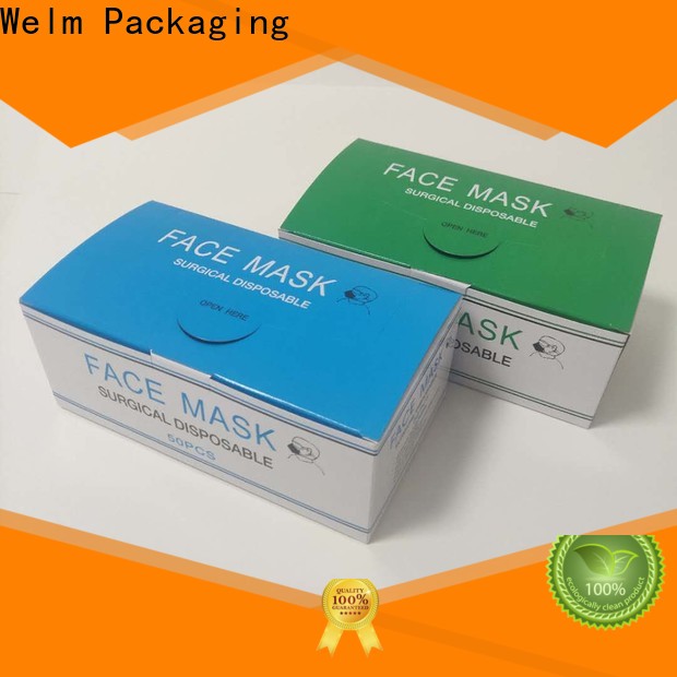 Welm wholesale medicine packaging box company for facial cosmetic 1