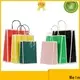 Welm bag brown paper shopping bags bulk with die cut handle for gift shopping 1