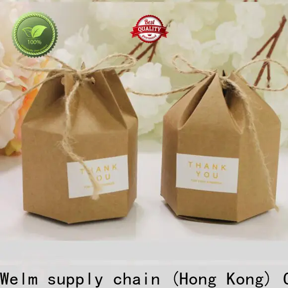 Welm pink gift boxes wholesale with ribbon for sale 1