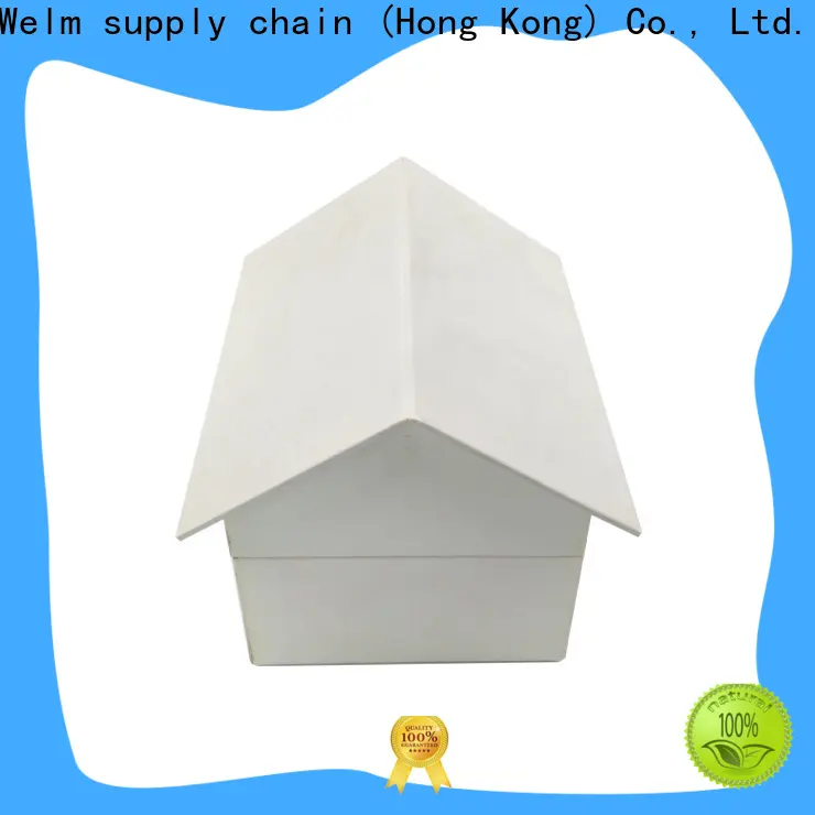 Welm cardboard personalised packaging boxes with windows for storage 1