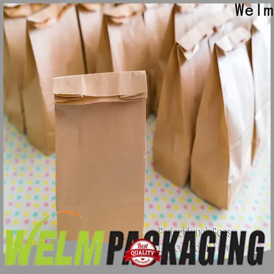 Welm kraft paper sacks in bulk food for gift shopping 1