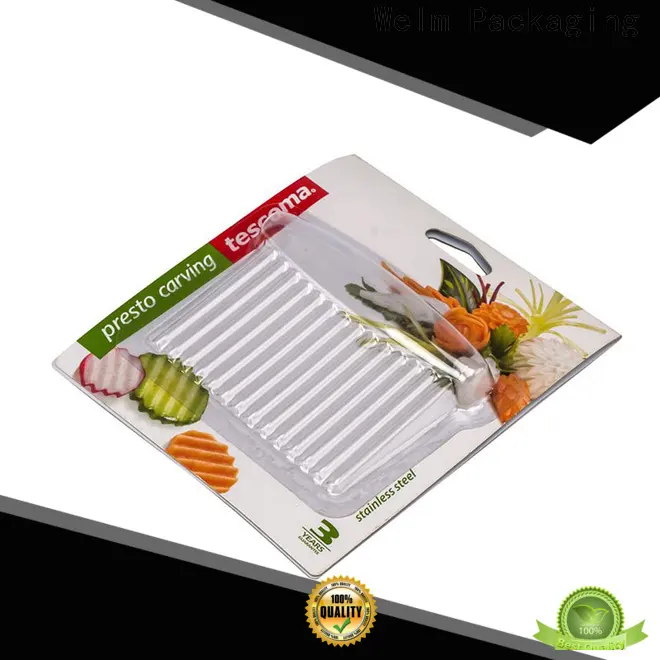 circle cavity plastic blister packaging double supermarket fruit display for mouse packaging 1