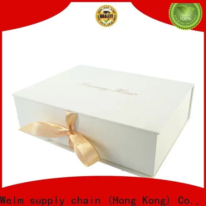 Welm perfume gift box with magnetic ribbon for children toys 1