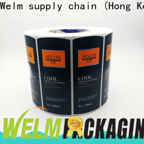 Welm customized custom packaging with thank you stickers for toy 1