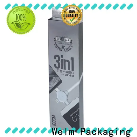 Welm cable types laptop packaging box factory for home 1