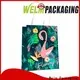 Welm food printed paper bags with handles company for gift shopping 1