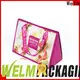 Welm logo brown paper carrier bags suppliers for gift shopping 1