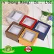 Welm bow tied long necklace gift box brown for food 1