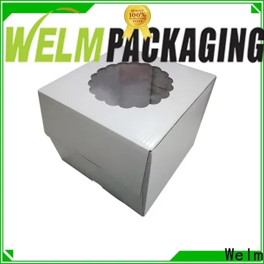 Welm colorful white cardboard food tray for business for pet food 1