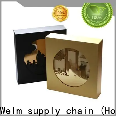 Welm paper packaging box supplier with windows for gifts 1