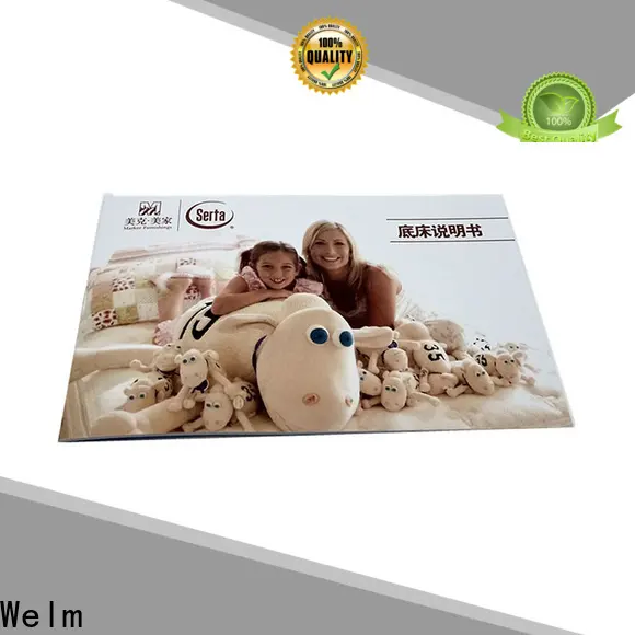 Welm profile one fold brochure supplier online 1