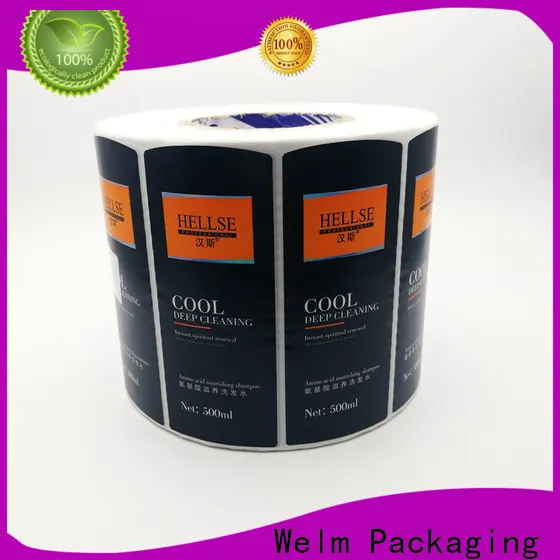 Welm label personalized made by labels suppliers for gifts 1