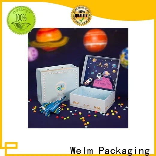 recycle white magnetic box handmade for business online 1