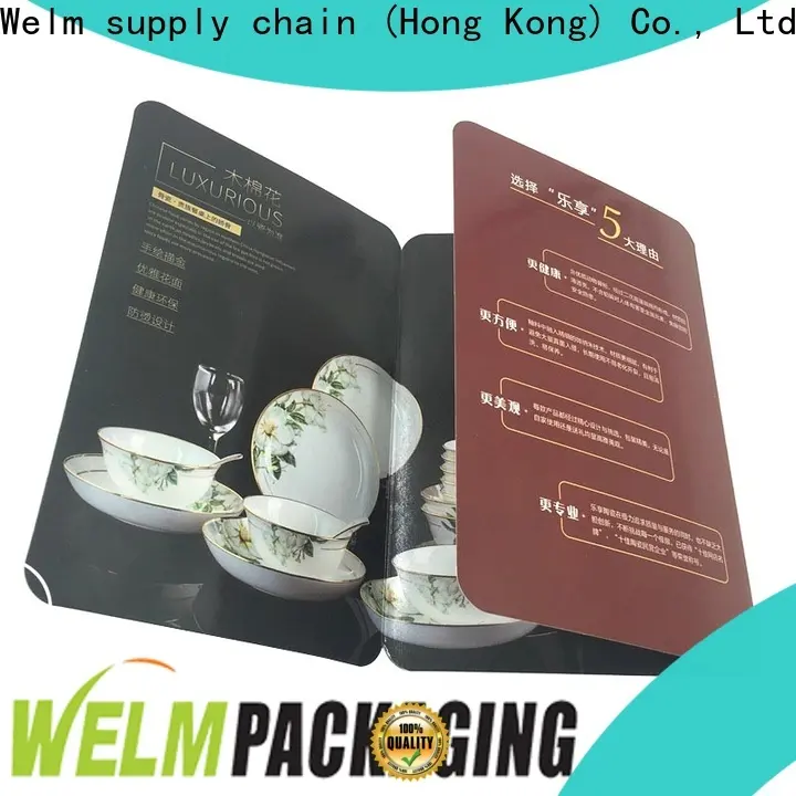 Welm coated bi fold brochure suppliers for sale 1