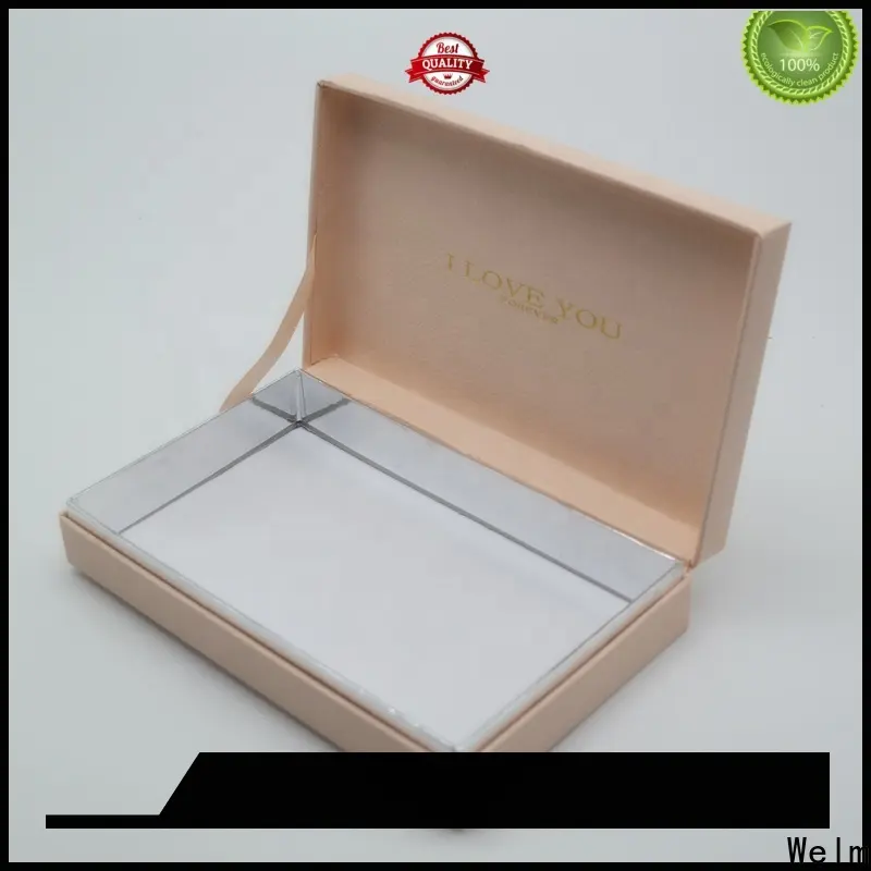 Welm custom jewelry boxes for sale near me with magnetic ribbon for toy 1