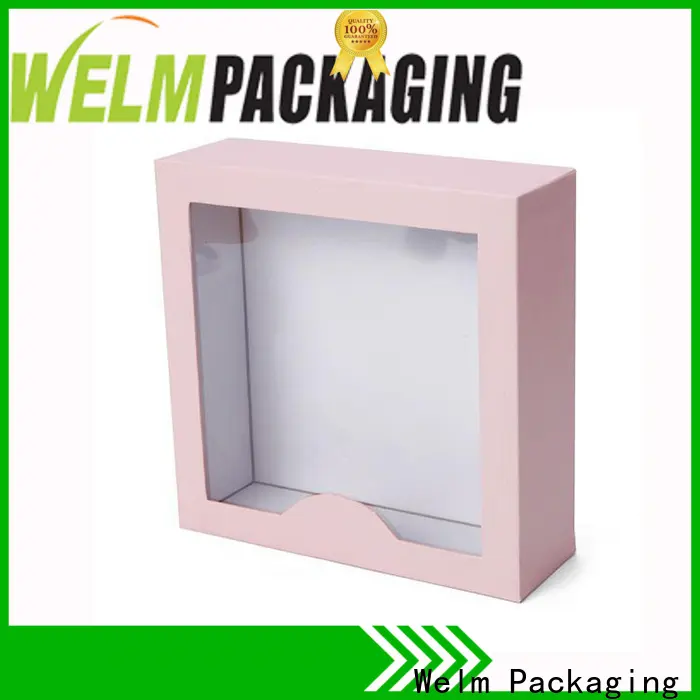 Welm printed gift boxes wholesale windows for lip stick 1