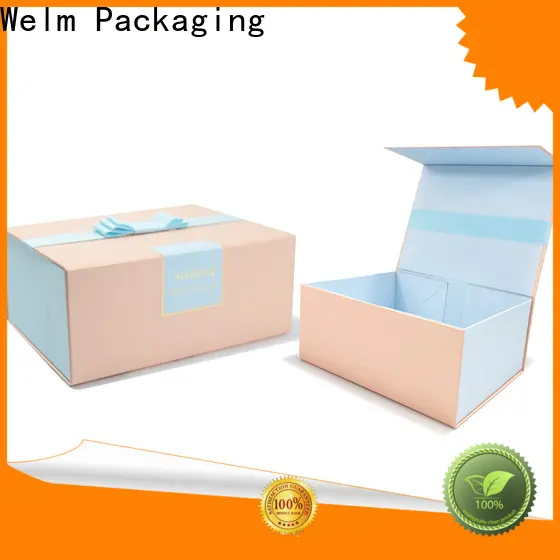 Welm wholesale large magnetic gift box closure for gift 1