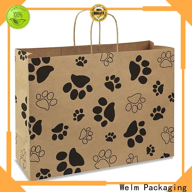 welmpackaging BolsadepapelkraftAcceptasmallamountofcustomizedlogo120gbrownkraftpaperwhitekraftpaperkraftpaperbags105 1