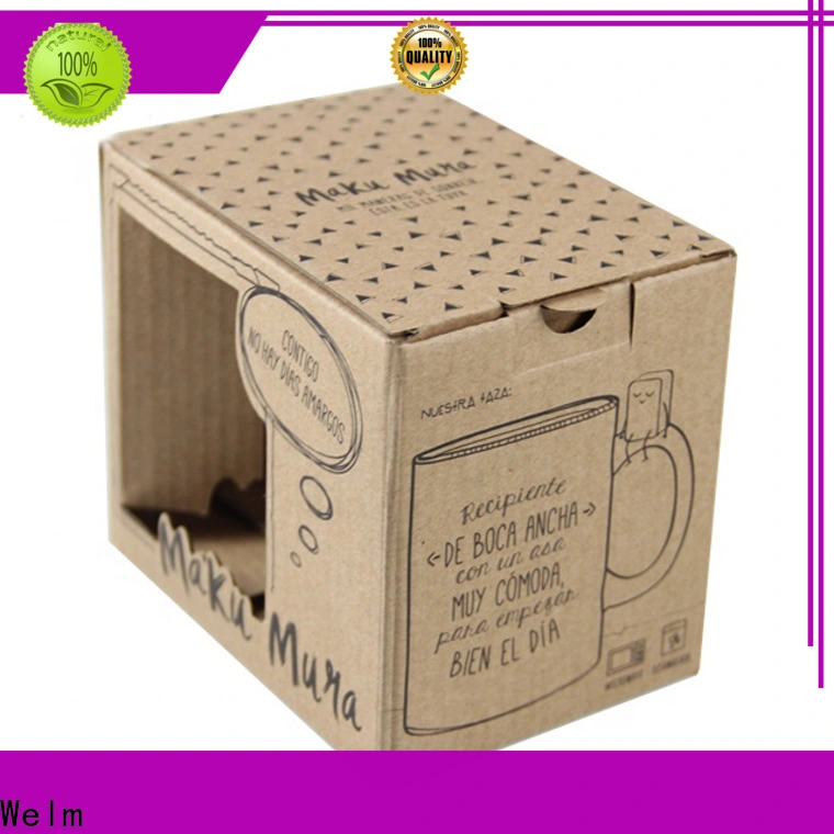 Welm product box packaging with window for lip stick 1