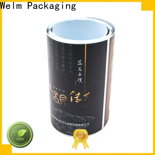 Welm customised order printed labels for business for bottle 1