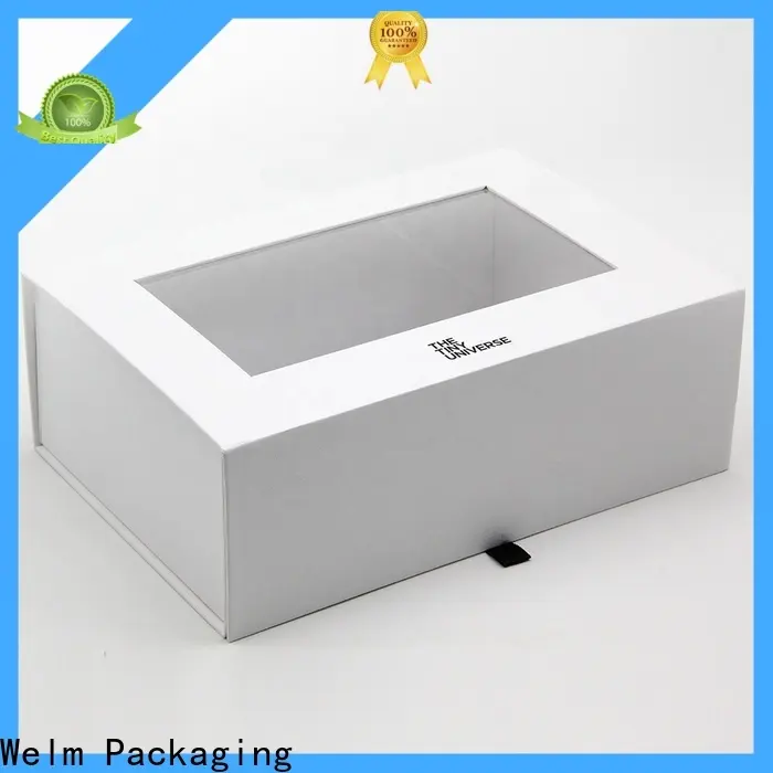 printed gift boxes wholesale window with window for necklace 1
