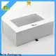 printed gift boxes wholesale window with window for necklace 1