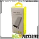 cable types merchandise packaging supplies screen with pvc window for home 1
