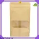 Welm craft small brown paper gift bags with handles logo for gift shopping 1